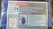 Maseczka 1-warstwowa bawełniana - dwupak