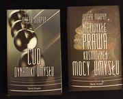 JOSEPH MURPHY, 2 KSIĄŻKI, CUD DYNAMIKI UMYSŁU, NIEZWYKŁE PRAWA KOSMICZNEJ..