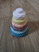 Empik BAM BAM Piramidka edukacyjna pastel 500692 sorter gumowy wypukły