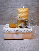 Zestaw prezentowy mały - świeca, mydełko 