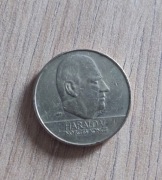 Moneta 20 koron norweskich Skandynawia Harald V 94