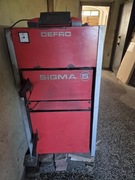 Kocioł Defro Sigma E 12 kW na ekogroszek z zasobnikiem