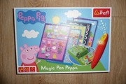 Trefl, Świnka Peppa, Magic Pen, gra planszowa. Mówiące PIÓRO