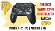 EasySMX S10 - PC, Nintendo Switch 2 TMR controller