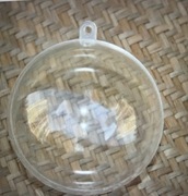 Bombka akrylowa kula decoupage DIY  4 cm, 10szt, Faktura