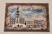 Magnes na lodówkę ZAMOŚĆ (4K)