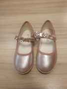 BALERINY błyszczące Na RZEPY r. 28