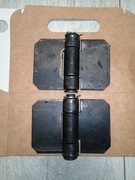 2 zawiasy do drzwi bramy przyczepy naczepy wywrotki garażu mocne grube 