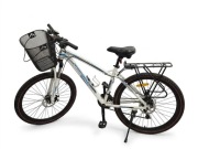 Rower górski Nicebike 26 MTB ALU + koszyk i uchwyt na bidon