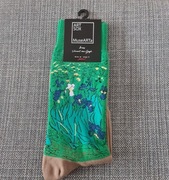 Skarpetki artystyczne „Irises” Vincent van Gogh – MuseARTa