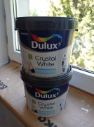 2 x farba wewnętrzna DULUX Cristal White 3l