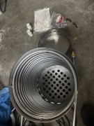 Piecyk na drewno do basenu/jacuzi