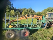 Przyczepa leśna z hds