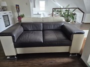 Kanapa skórzana (3-osobowa + 2-osobowa)