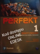 Kod dostępu do aplikacji eDesk online Perfekt 1 zeszyt ćwiczeń Pearson 