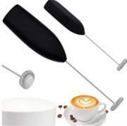 Spieniacz dla mleka pianki kawy mini mikser elektryczny ubijacz ręczny