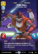 Star Wars: Unlimited - LOF - Pong Krell (R) - PRESTIGE