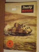 Mały Modelarz 4/77 M4A3 SHERMAN