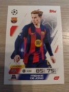 Topps match attax 25/26 FC Barcelona De Jong 