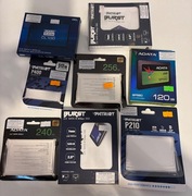 Pudełko po dysku ssd HDD 2,5'' M2 NA dysk ZESTAW PUDEŁEK 