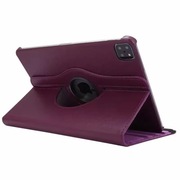 SKÓRZANE obrotowe Etui do iPad Air 13" 2025 / 2024 / Pro 12.9" fioletowy