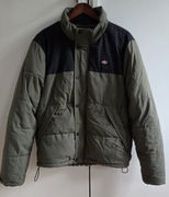 Dickies męska kurtka zimowa pikowana S khaki puchówka ocieplana 