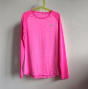 Koszulka sportowa fast dry 4F 146 basic longsleeve dziewczęca neon (668)