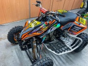 OKLEINA NAKLEJKI QUAD KTM XC SX 525 HOLOGRAM ZŁOTY