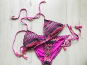 Różowy strój kąpielowy dwuczęściowy S 36 