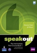 Speakout Pre-Intermediate Flexi Course Book 1 with Active Book, Workbook CD
