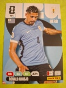 PANINI FIFA WORLD CUP 2026 karta piłkarska HERO 494 RONALD ARAUJO URUGWAJ