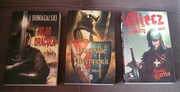 3książki- Vlad Dracula, Miecz I kwiaty, Panowie z Pitchfork