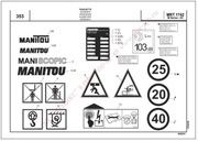 Katalog części Manitou MRT 1742 Seria E2 ENG