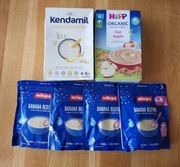 Milupa kaszki x 4 + kendamil + hipp