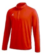 Jordan bluza treningowa cienka pomarańczowa Dri-Fit rozm.S