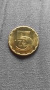 5 ZŁOTYCH 1988  - MENNICZA Z ROLKI