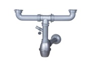 FISC. Syfon dwukierunkowy Ø 40 mm butelka