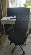 Krzesło biurowe foteI obrotowy IKEA MARKUS , Czarny , Klasyk ergonomii