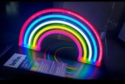 Neon led tęcza usb