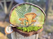 Decoupage na hubie - grzyby