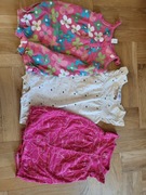 3 szt zestaw rampersy 80 