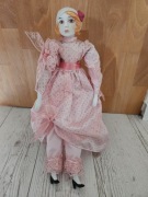Lalka porcelanowa a'la lata 20te