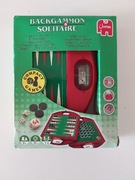 Backgammon & Solitaire Jumbo 2w1. 