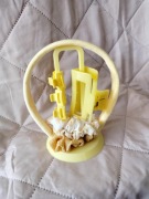 Żółty zestaw prezentowy akcesoria do włosów na dzień dziecka dzień matki