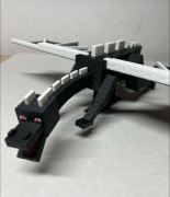 Minecraft Ender Dragon Smok Figurka 3D Kolekcjonerska Prezent