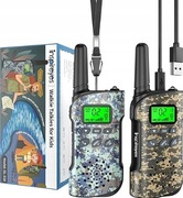 2x KRÓTKOFALÓWKA WALKIE TALKIE DLA DZIECI KOLOROWE DALEKI ZASIĘG