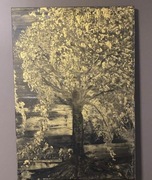 Obraz ręcznie malowany 100x70 cm