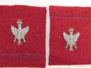 Orzeł haftowany bajorkiem do temblaka szabli