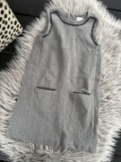 Szara elegancka sukienka dla dziewczynki Cool Club 128 cm 