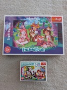 Zestaw puzzli puzzle 60 54 dla dzieci Trefl Enchantimals